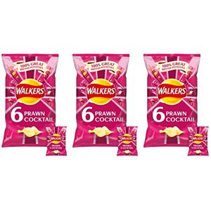 Walkers Crisps Cocktail de crevette (6x25g) (Sеt оf Тhrее) - Publicité Walkers Crisps Cocktail de crevette (6x25g) (Sеt оf Тhrее) - Publicité