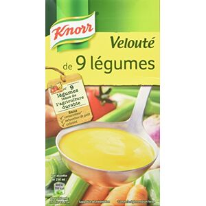 Knorr Soupe Velouté de 9 Légumes 1 L Lot de 4 - Publicité Knorr Soupe Velouté de 9 Légumes 1 L Lot de 4 - Publicité