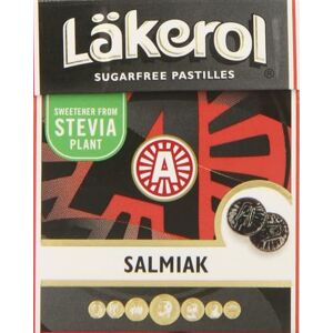 Lakerol Läkerol Salmiak Stevia Original Suédois Sans sucre Réglisse salée Pastilles Pastilles Gouttes Dragees Bonbons Bonbons 25 g - Publicité Lakerol Läkerol Salmiak Stevia Original Suédois Sans sucre Réglisse salée Pastilles Pastilles Gouttes Dragees Bonbons Bonbons 25 g - Publicité