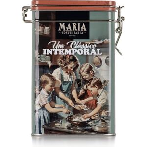Maria Confeitaria Biscuits pomme et cannelle dans une boîte vintage – 150g – Biscuits croquants aux épices – Boîte réutilisable idéale pour offrir ou pour le goûter - Publicité Maria Confeitaria Biscuits pomme et cannelle dans une boîte vintage – 150g – Biscuits croquants aux épices – Boîte réutilisable idéale pour offrir ou pour le goûter - Publicité