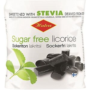 Halva 2 sachets de 90 g de réglisse Sweet Original Finnois Sans sucre Wine Gums Bonbons Bonbons avec stévia - Publicité Halva 2 sachets de 90 g de réglisse Sweet Original Finnois Sans sucre Wine Gums Bonbons Bonbons avec stévia - Publicité