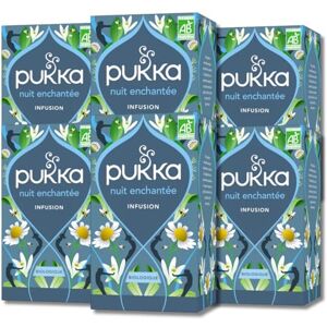 Lipton Pukka Infusion Bio Nuit Enchantée Infusion Biologique et Ayurvédique, Issue du Commerce Équitable 120 Sachets Lot de 6x20 sachets - Publicité Lipton Pukka Infusion Bio Nuit Enchantée Infusion Biologique et Ayurvédique, Issue du Commerce Équitable 120 Sachets Lot de 6x20 sachets - Publicité