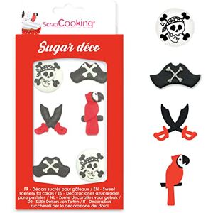 ScrapCooking Décosucres Pirate Décorations pour Pâtisseries, Desserts, Gâteaux, Biscuits, Cupcakes, Anniversaires Cake Design 6987 - Publicité ScrapCooking Décosucres Pirate Décorations pour Pâtisseries, Desserts, Gâteaux, Biscuits, Cupcakes, Anniversaires Cake Design 6987 - Publicité