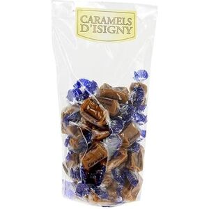 Caramels d'Isigny Caramels au beurre salé Sachet de 200g Produits-Normandie - Publicité Caramels d'Isigny Caramels au beurre salé Sachet de 200g Produits-Normandie - Publicité