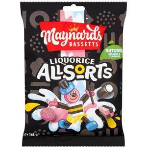 Maynards Bassetts Bassetts Réglisse Assortiment 165 g Lot de 6 - Publicité Maynards Bassetts Bassetts Réglisse Assortiment 165 g Lot de 6 - Publicité