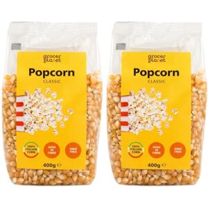 GROCER PLANET Maïs Italien à Pop Corn (800g) 2 Sachets de 400g Maïs Jaune Italien à Pop Corn - Publicité GROCER PLANET Maïs Italien à Pop Corn (800g) 2 Sachets de 400g Maïs Jaune Italien à Pop Corn - Publicité