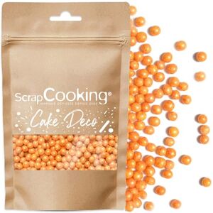 ScrapCooking Décors Sucrés Mini-Billes Dorées 55 g Décorations Pâtisserie 7428 - Publicité ScrapCooking Décors Sucrés Mini-Billes Dorées 55 g Décorations Pâtisserie 7428 - Publicité