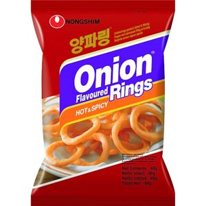 Nongshim Chips onion rondelle épicé 40g Corée 82020A - Publicité Nongshim Chips onion rondelle épicé 40g Corée 82020A - Publicité