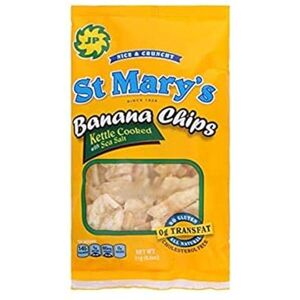 SKSt Marys Banana Chips 71g Box of 24 - Publicité