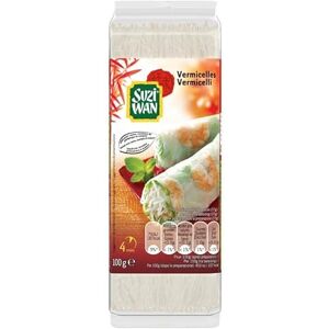 SUZI WAN Vermicelles De Haricots Mungo 100G Lot De 4 - Publicité SUZI WAN Vermicelles De Haricots Mungo 100G Lot De 4 - Publicité