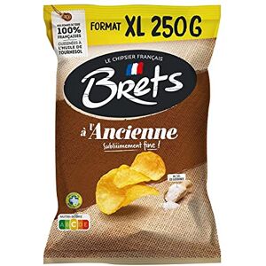 Epicerie salée BRET'S Chips À L'Ancienne Au Sel De Guérande 250G Lot De 4 Vendu Par Lot - Publicité Epicerie salée BRET'S Chips À L'Ancienne Au Sel De Guérande 250G Lot De 4 Vendu Par Lot - Publicité