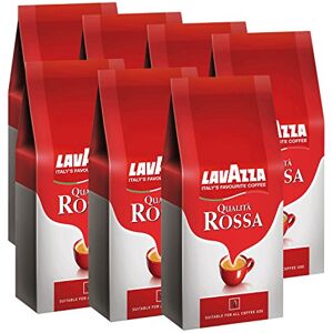 Lavazza Qualità Rossa Lot de 7 paquets de 1 kg de café en grains - Publicité Lavazza Qualità Rossa Lot de 7 paquets de 1 kg de café en grains - Publicité