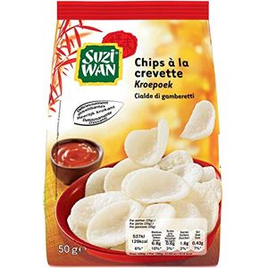 Epicerie salée SUZI WAN Chips À La Crevette 50G Lot De 2 - Publicité Epicerie salée SUZI WAN Chips À La Crevette 50G Lot De 2 - Publicité