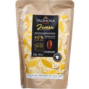 VALRHONA Fèves Jivara Chocolat au Lait 40% 250g - Publicité VALRHONA Fèves Jivara Chocolat au Lait 40% 250g - Publicité