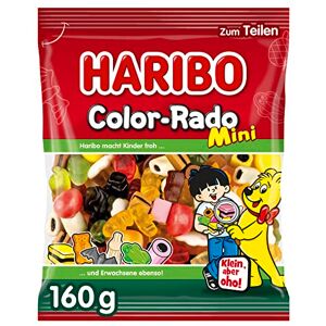 HARIBO Bonbon Color-Rado Minis Dragees Bonbons 160 Gramme Total - Publicité HARIBO Bonbon Color-Rado Minis Dragees Bonbons 160 Gramme Total - Publicité