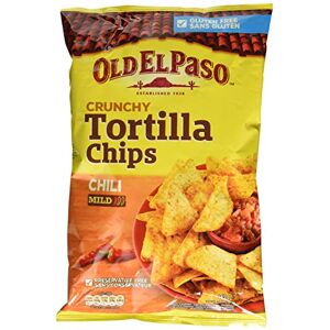 Old El Paso Tortilla Chips Saveur Chili Le sachet de 185g - Publicité