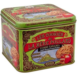 LA MERE POULARD Coffret fer Collector de Cookies Pomme et Caramel 400g Biscuiterie La Mère Poulard - Publicité LA MERE POULARD Coffret fer Collector de Cookies Pomme et Caramel 400g Biscuiterie La Mère Poulard - Publicité
