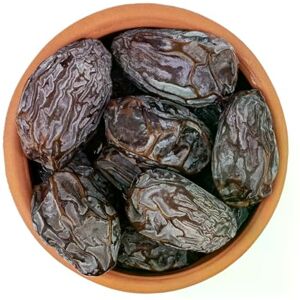 Sunnah Shop Jumbo Medjool Dattes de Palestine 300 g de dattes Medjoul Delight Dattes royales récolte fraîche Goût caramel unique 100 % naturelles sans additifs - Publicité Sunnah Shop Jumbo Medjool Dattes de Palestine 300 g de dattes Medjoul Delight Dattes royales récolte fraîche Goût caramel unique 100 % naturelles sans additifs - Publicité