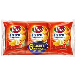 Epicerie salée VICO Chips Extra Salées 180G ( Lot De 4 ) - Publicité Epicerie salée VICO Chips Extra Salées 180G ( Lot De 4 ) - Publicité