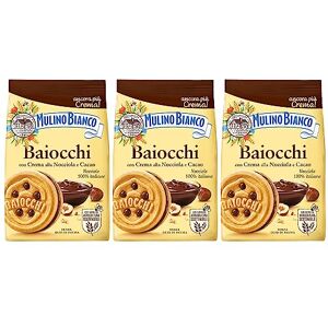 sarcia.eu MULINO BIANCO Baiocchi biscuits sablés à la crème de noisette et cacao 260g (Cacao, x3) - Publicité sarcia.eu MULINO BIANCO Baiocchi biscuits sablés à la crème de noisette et cacao 260g (Cacao, x3) - Publicité