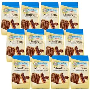 sarcia.eu MULINO BIANCO Mini Fette Petits biscuits italiens enrobés de chocolat au lait 110g (x12) - Publicité sarcia.eu MULINO BIANCO Mini Fette Petits biscuits italiens enrobés de chocolat au lait 110g (x12) - Publicité