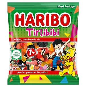 HARIBO Tirlibibi Assortiment De Bonbons Dragées, Réglisse & Plus Sans Colorants Artificiels Sachet Vrac 1 kg - Publicité HARIBO Tirlibibi Assortiment De Bonbons Dragées, Réglisse & Plus Sans Colorants Artificiels Sachet Vrac 1 kg - Publicité