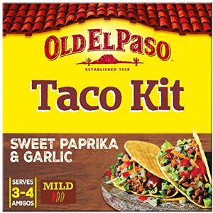 Old El Paso Kit taco crunchy ail et paprika 308 g - Publicité Old El Paso Kit taco crunchy ail et paprika 308 g - Publicité