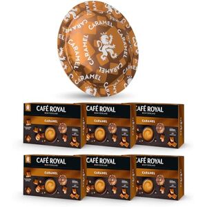 Café Royal 300 Capsules Saveur Caramel Compatibles avec les Machines à café Nespresso®* Professional Conditionnement : 6 x 50 Dosettes - Publicité Café Royal 300 Capsules Saveur Caramel Compatibles avec les Machines à café Nespresso®* Professional Conditionnement : 6 x 50 Dosettes - Publicité