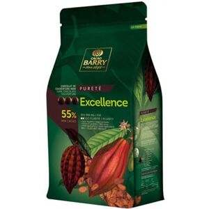 Cacao Barry Chocolat de Couverture Noir Excellence pistoles 55% 5 kg - Publicité Cacao Barry Chocolat de Couverture Noir Excellence pistoles 55% 5 kg - Publicité