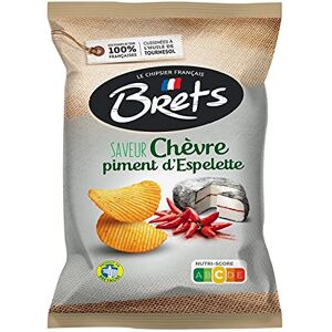 Epicerie salée BRET'S Chips Saveur Chèvre Et Piment D'Espelette 125G Lot De 2 - Publicité Epicerie salée BRET'S Chips Saveur Chèvre Et Piment D'Espelette 125G Lot De 2 - Publicité