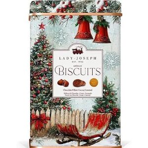 Lady Joseph Assortiment de Biscuits en Boîte de Métal de Noël 300 g – Farcis au Chocolat, Biscuits au Cacao, Biscuits au Caramel Édition Cadeau Artisanale - Publicité Lady Joseph Assortiment de Biscuits en Boîte de Métal de Noël 300 g – Farcis au Chocolat, Biscuits au Cacao, Biscuits au Caramel Édition Cadeau Artisanale - Publicité