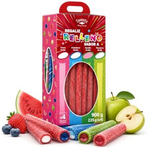 WONKANDY WORLD OF NATURAL CANDIES Lot Réglisse Fourrée 4 Saveurs Acides (Fraise, Myrtille, Pastèque, Pomme) 900g (4x225g) Bonbons Halal Sans Alcool Assortiment à Partager - Publicité WONKANDY WORLD OF NATURAL CANDIES Lot Réglisse Fourrée 4 Saveurs Acides (Fraise, Myrtille, Pastèque, Pomme) 900g (4x225g) Bonbons Halal Sans Alcool Assortiment à Partager - Publicité