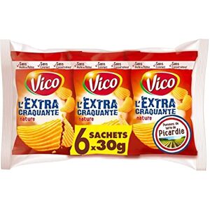 Epicerie salée VICO Chips Extra Salées 180G Lot De 4 - Publicité Epicerie salée VICO Chips Extra Salées 180G Lot De 4 - Publicité