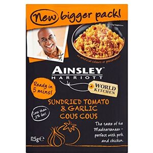 Ainsley Harriott Tomates Séchées Et Ail Couscous (125G) - Publicité Ainsley Harriott Tomates Séchées Et Ail Couscous (125G) - Publicité