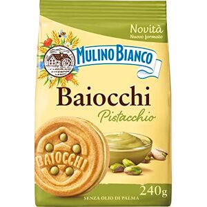 Mulino Bianco BISCUITS BAIOCCHI PISTACCHIO 240 G - Publicité Mulino Bianco BISCUITS BAIOCCHI PISTACCHIO 240 G - Publicité