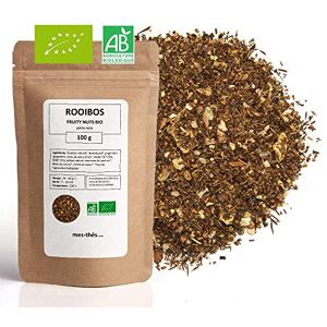 Mes Thés Rooibos Bio Poire noix 100g (40 tasses) Thé en vrac 100% Agriculture Biologique Mes-Thés - Publicité Mes Thés Rooibos Bio Poire noix 100g (40 tasses) Thé en vrac 100% Agriculture Biologique Mes-Thés - Publicité
