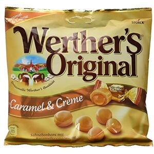 Werther's Original Caramel & Cream (Original Karamell & Crème) Poids Total 225 grams - Publicité Werther's Original Caramel & Cream (Original Karamell & Crème) Poids Total 225 grams - Publicité