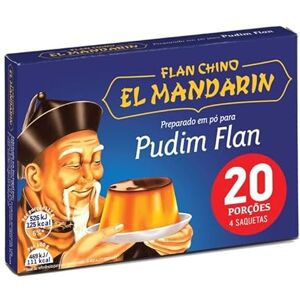El Mandarin , Flan Caramel, 20 Portions, 4 Sachets - Publicité El Mandarin , Flan Caramel, 20 Portions, 4 Sachets - Publicité