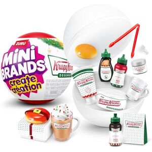 Mini Brands Capsule Create Krispy Kreme Holiday série 1 de ZURU Mini à Collectionner, Emballage Surprise, DIY, travaux manuels, Jeu en résine, Fantaisie, réplique d’Aliments - Publicité Mini Brands Capsule Create Krispy Kreme Holiday série 1 de ZURU Mini à Collectionner, Emballage Surprise, DIY, travaux manuels, Jeu en résine, Fantaisie, réplique d’Aliments - Publicité