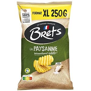 BRET'S Chips Nature Paysannes Au Sel De Guérande 250G Lot De 4 Vendu Par Lot - Publicité BRET'S Chips Nature Paysannes Au Sel De Guérande 250G Lot De 4 Vendu Par Lot - Publicité