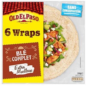 Benedicta OLD EL PASO Wraps Blé Complet 350G Lot De 4 livraison offerte - Publicité Benedicta OLD EL PASO Wraps Blé Complet 350G Lot De 4 livraison offerte - Publicité