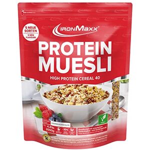 IronMaxx Muesli Végétalien aux Protéines Banane - Cookies & Chocolat - Publicité IronMaxx Muesli Végétalien aux Protéines Banane - Cookies & Chocolat - Publicité