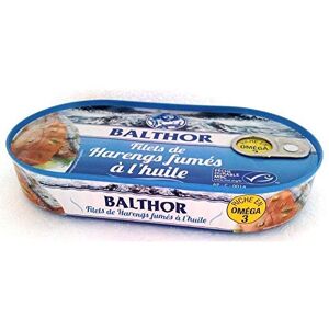 BALTHOR Filets De Harengs Fumés 130G Lot De 3 meilleure offre - Publicité