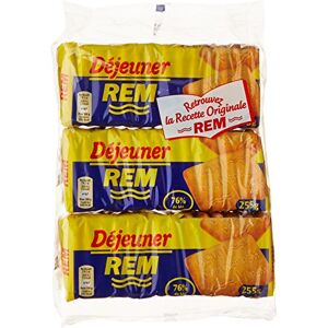 LU Rem Déjeuner Biscuits 3 Paquets de 255 g Lot de 3 - Publicité LU Rem Déjeuner Biscuits 3 Paquets de 255 g Lot de 3 - Publicité