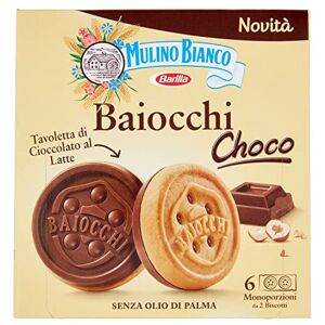 Mulino Bianco Baiocchi Choco Biscuits Barilla 144 Gramme Total - Publicité Mulino Bianco Baiocchi Choco Biscuits Barilla 144 Gramme Total - Publicité