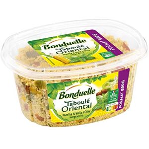 Bonduelle Taboulé Oriental Menthe et Huile D'olives Vierge Extra 500g - Publicité Bonduelle Taboulé Oriental Menthe et Huile D'olives Vierge Extra 500g - Publicité