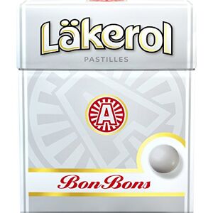 Cloetta Lakerol BonBons pastilles 4 Des boites of 25g - Publicité Cloetta Lakerol BonBons pastilles 4 Des boites of 25g - Publicité