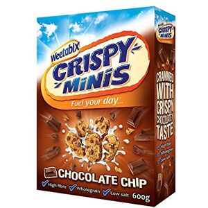 Weetabix Céréales aux Pépites Croustillantes de Chocolat 600 g Lot de 5 - Publicité Weetabix Céréales aux Pépites Croustillantes de Chocolat 600 g Lot de 5 - Publicité