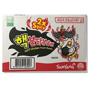 SAMYANG 2Xspicy Hot Chicken Flavor Ramen 40 Packets - Publicité SAMYANG 2Xspicy Hot Chicken Flavor Ramen 40 Packets - Publicité