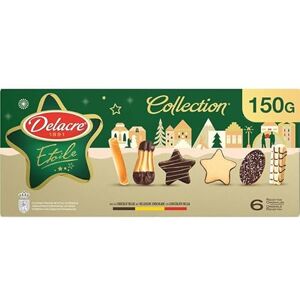Delacre Collection Etoile Assortiment de biscuits 150 g - Publicité Delacre Collection Etoile Assortiment de biscuits 150 g - Publicité